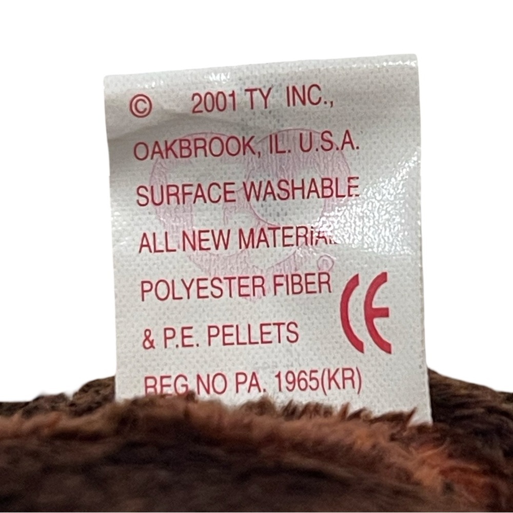 Ty Beanie Babies 2003 Signature Bear 11th Generation Master Card Bear New Tags! - Picture 6 of 6